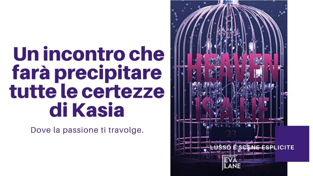 5 libri darkromance
Heaven is a lie di Eva Lane